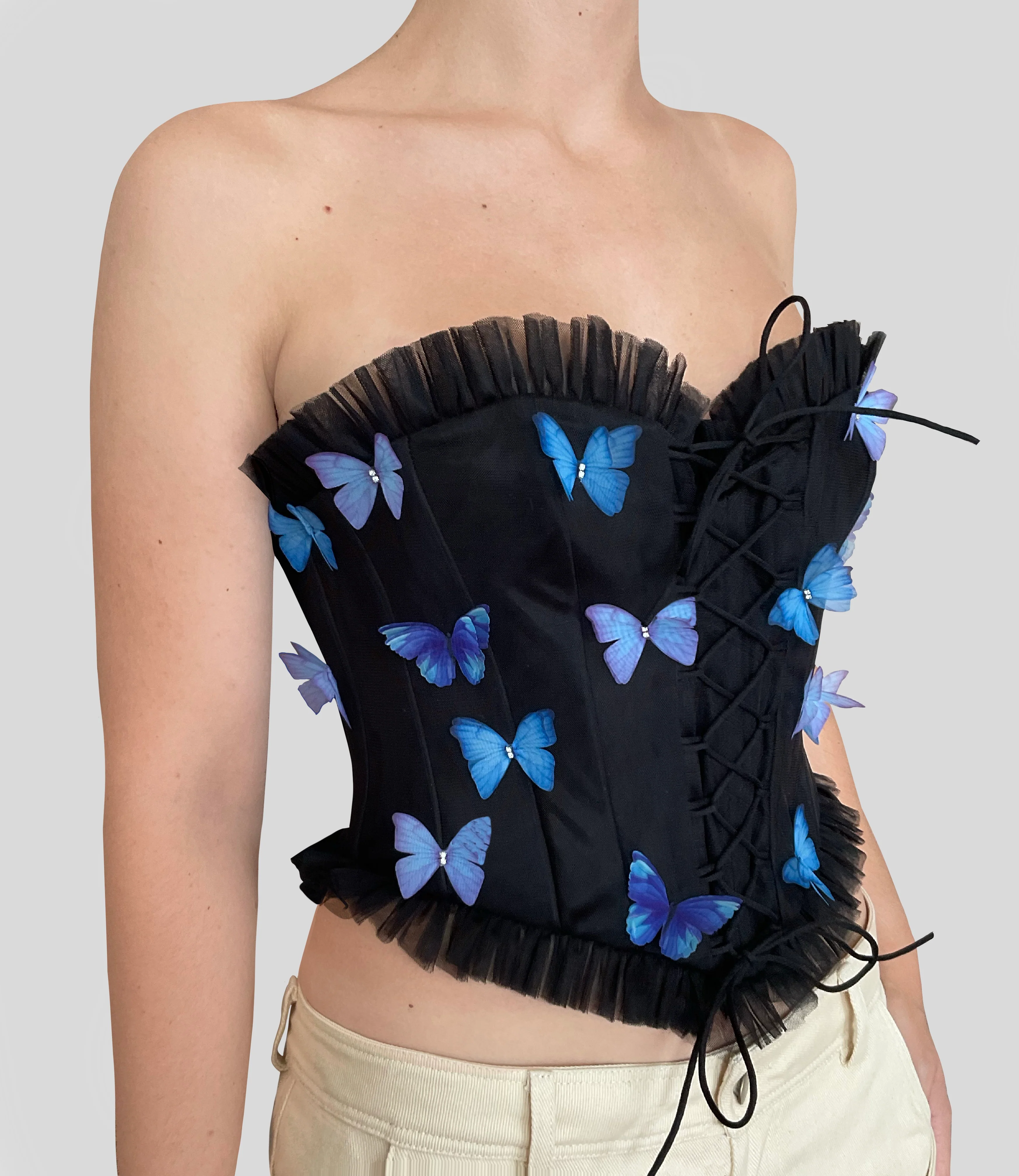 Black Butterfly Corset - Image 4