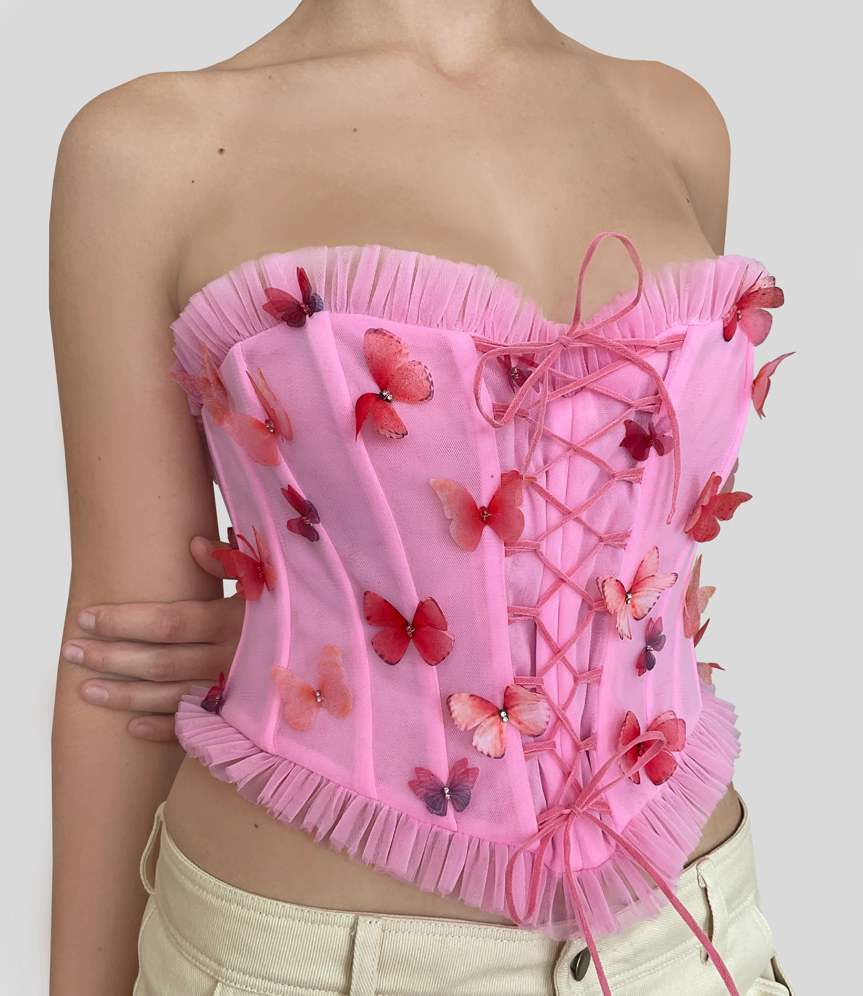 Black Butterfly Corset - Image 5