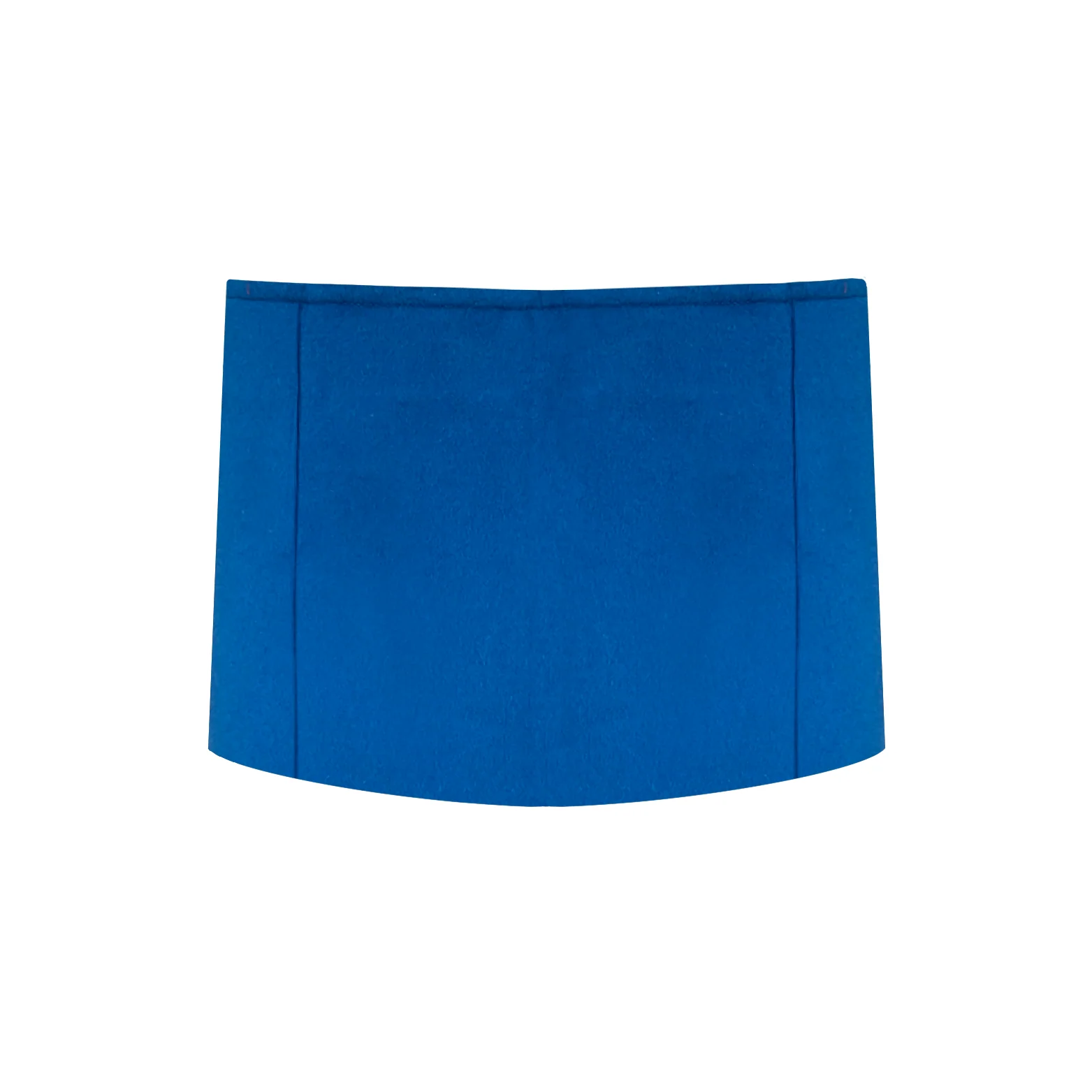 Blue Wool Skirt
