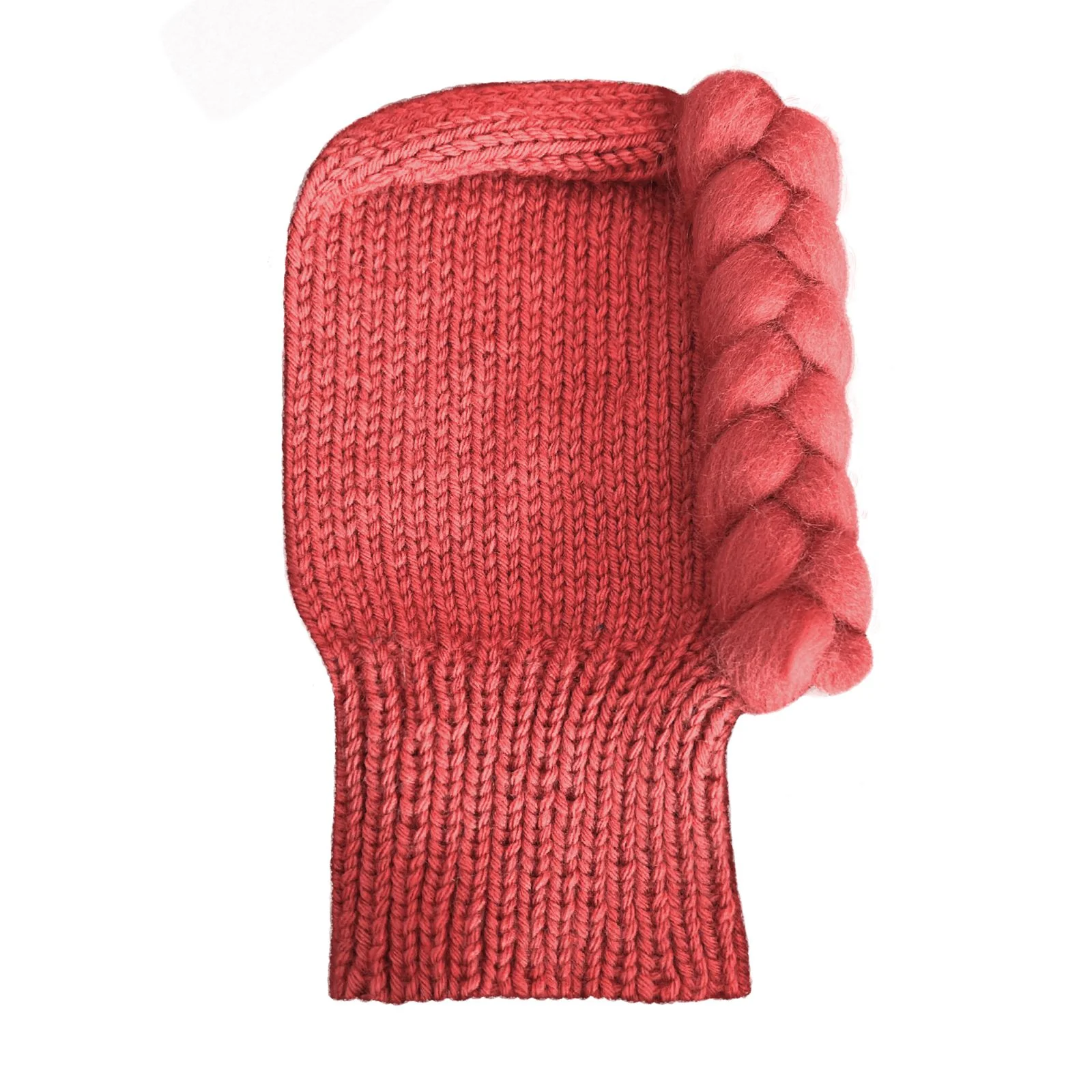 Braid Hand Knitted Balaclava - Image 2