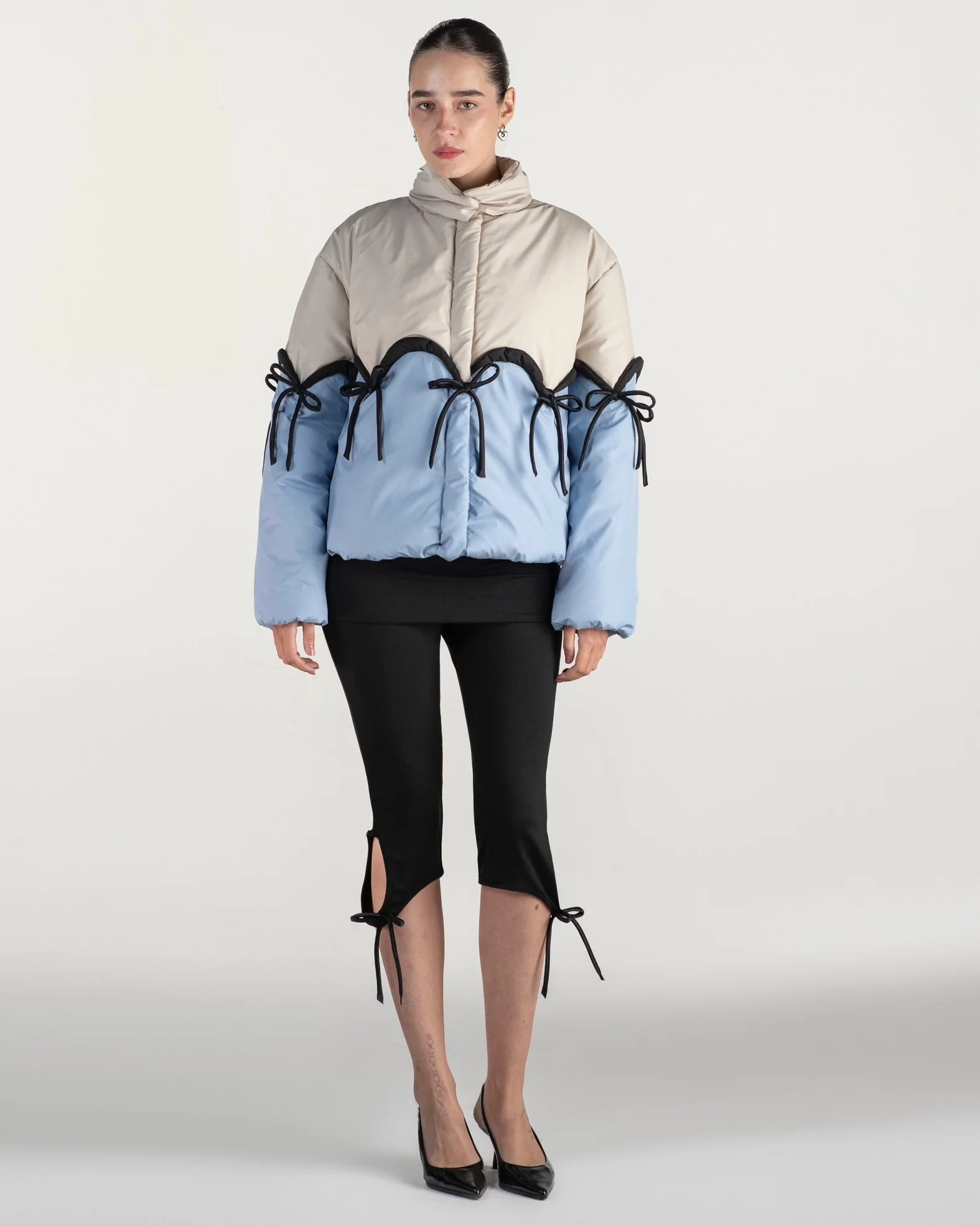 Chibi Blue Puffer Jacket - Image 2