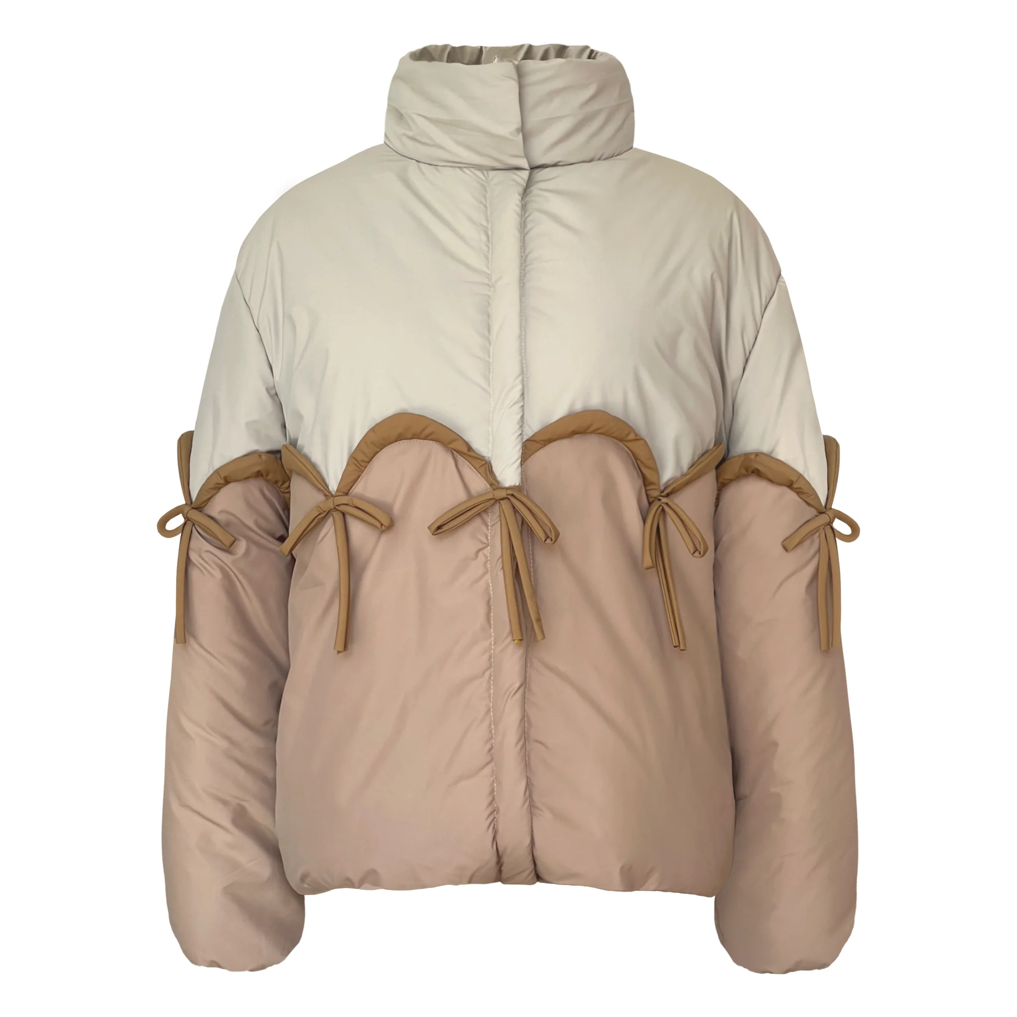 Chibi Caramel Puffer Jacket