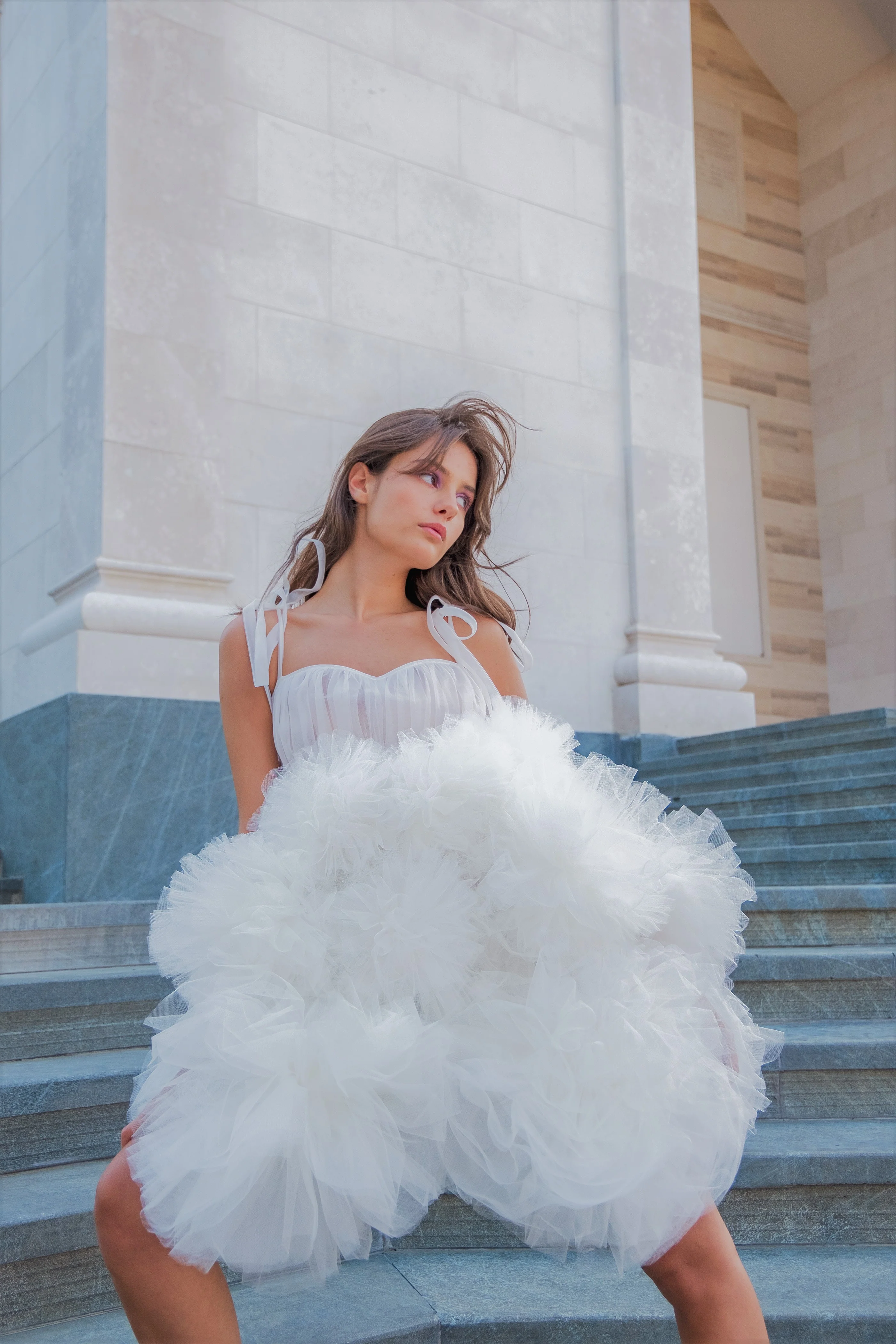 Cloud Mini Dress - Image 6