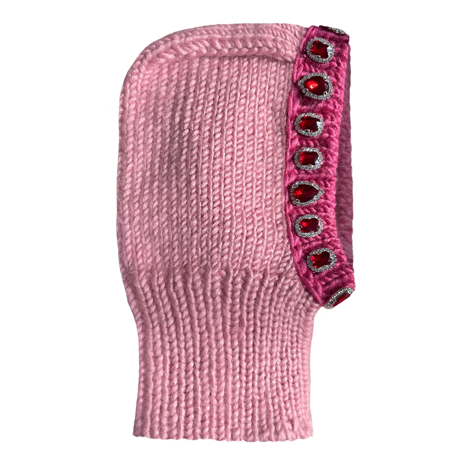 Crystal Hand Knitted Balaclava - Image 2