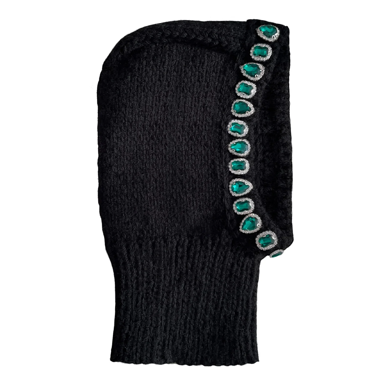Crystal Hand Knitted Balaclava - Image 5