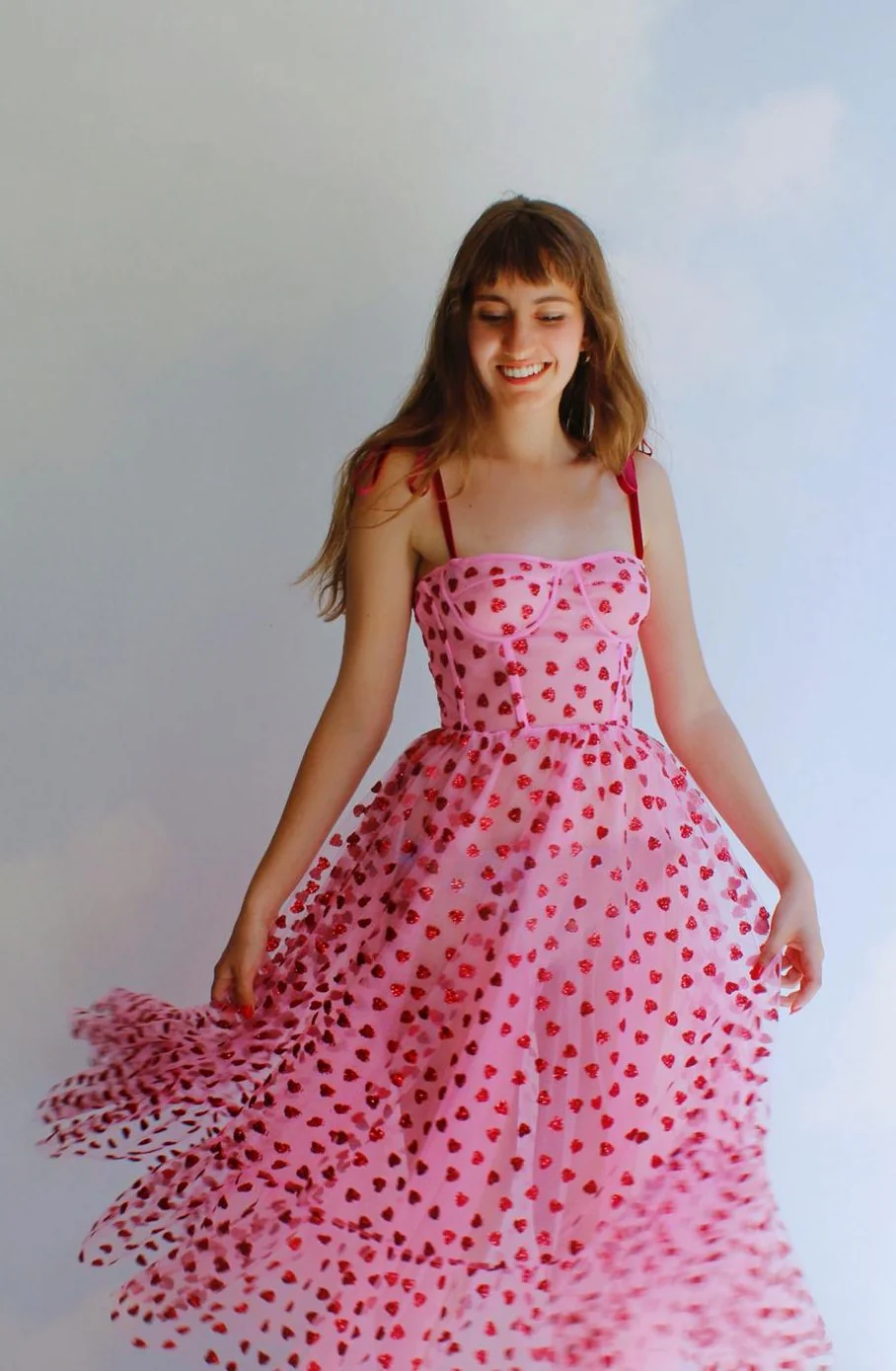 Hearty Corset Midi Dress - Image 4