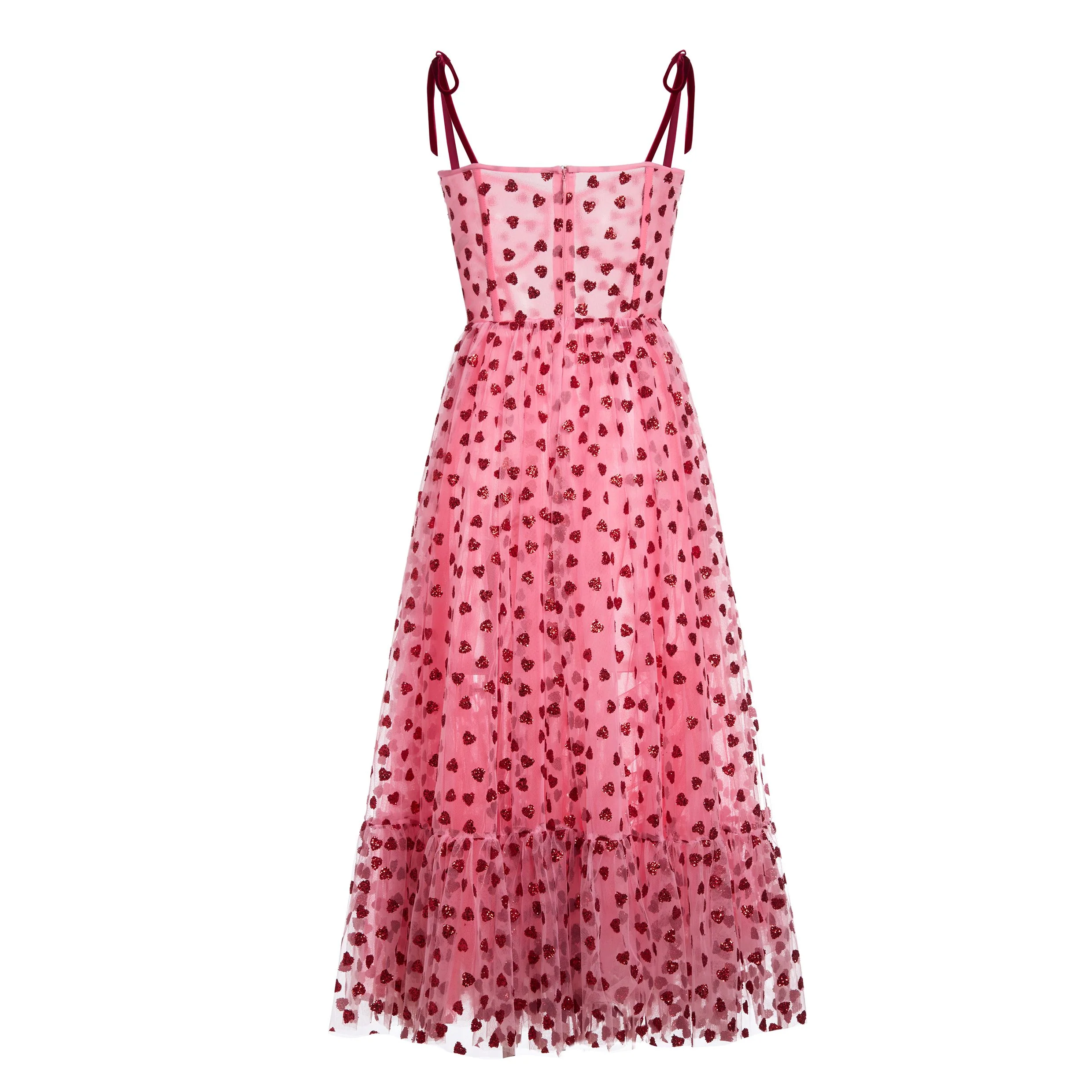 Hearty Corset Midi Dress - Image 5
