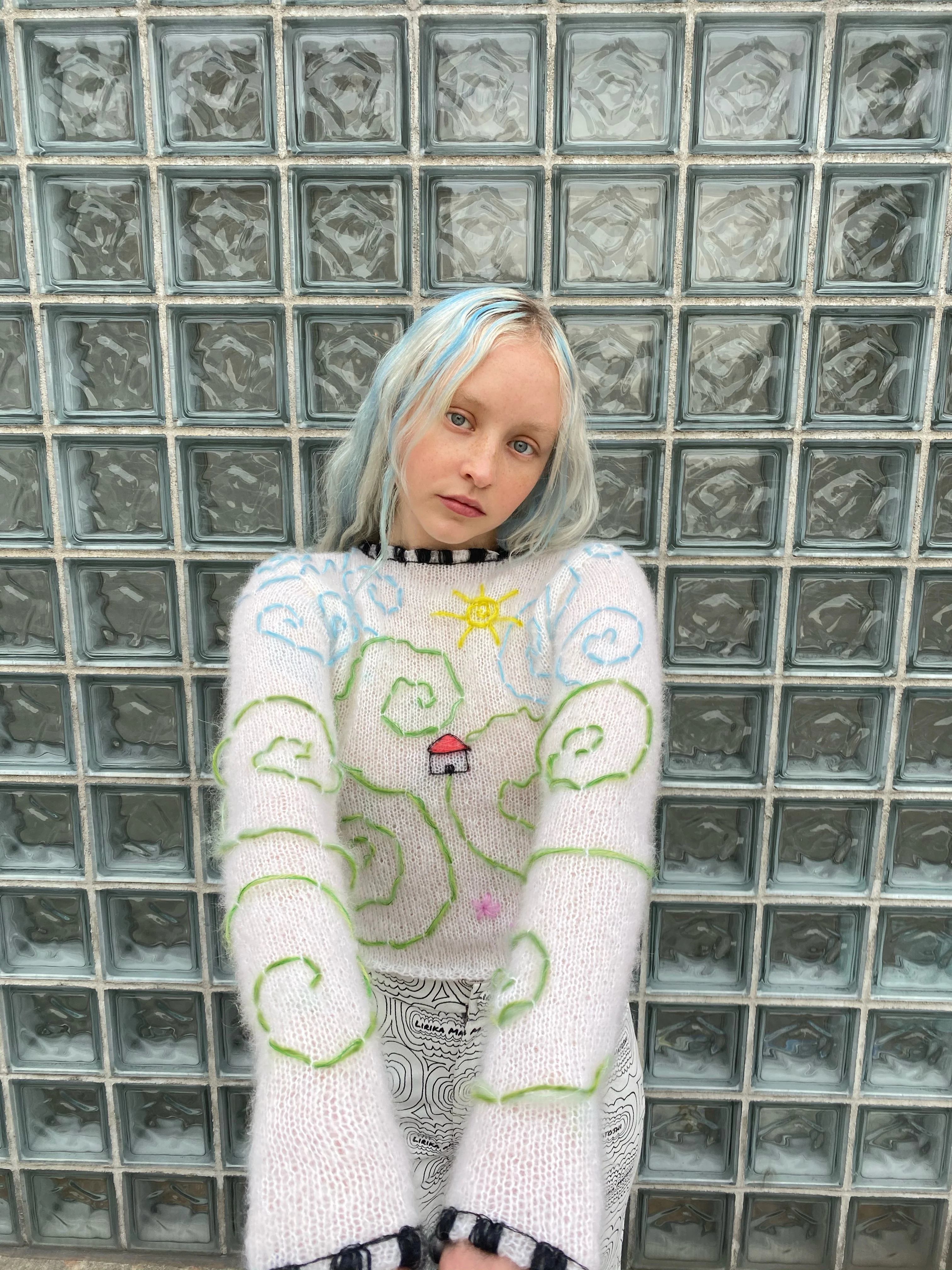 Landscape Mohair Sweater - Image 4