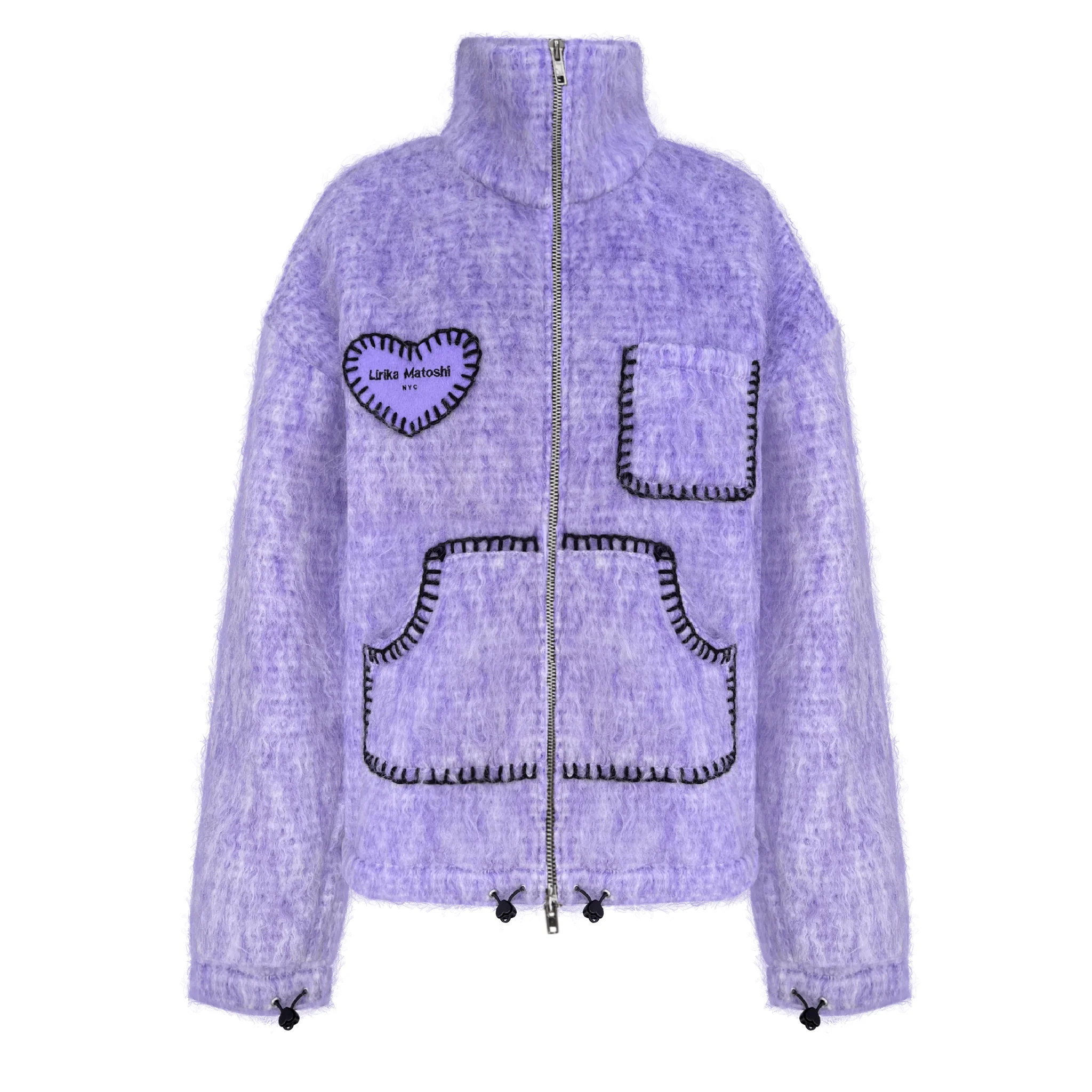 Lavender Fleece Jacket