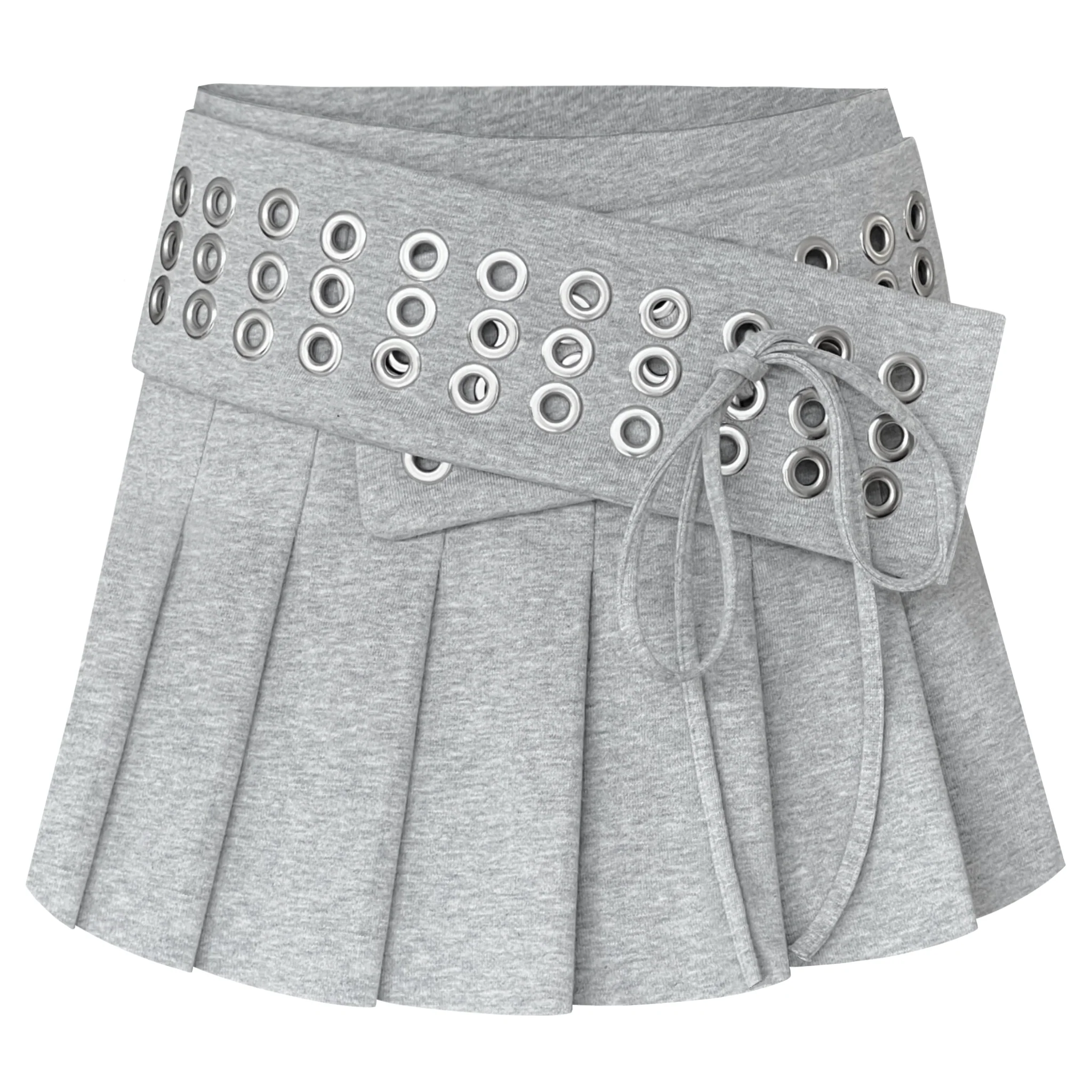 Metallic Mini Skirt