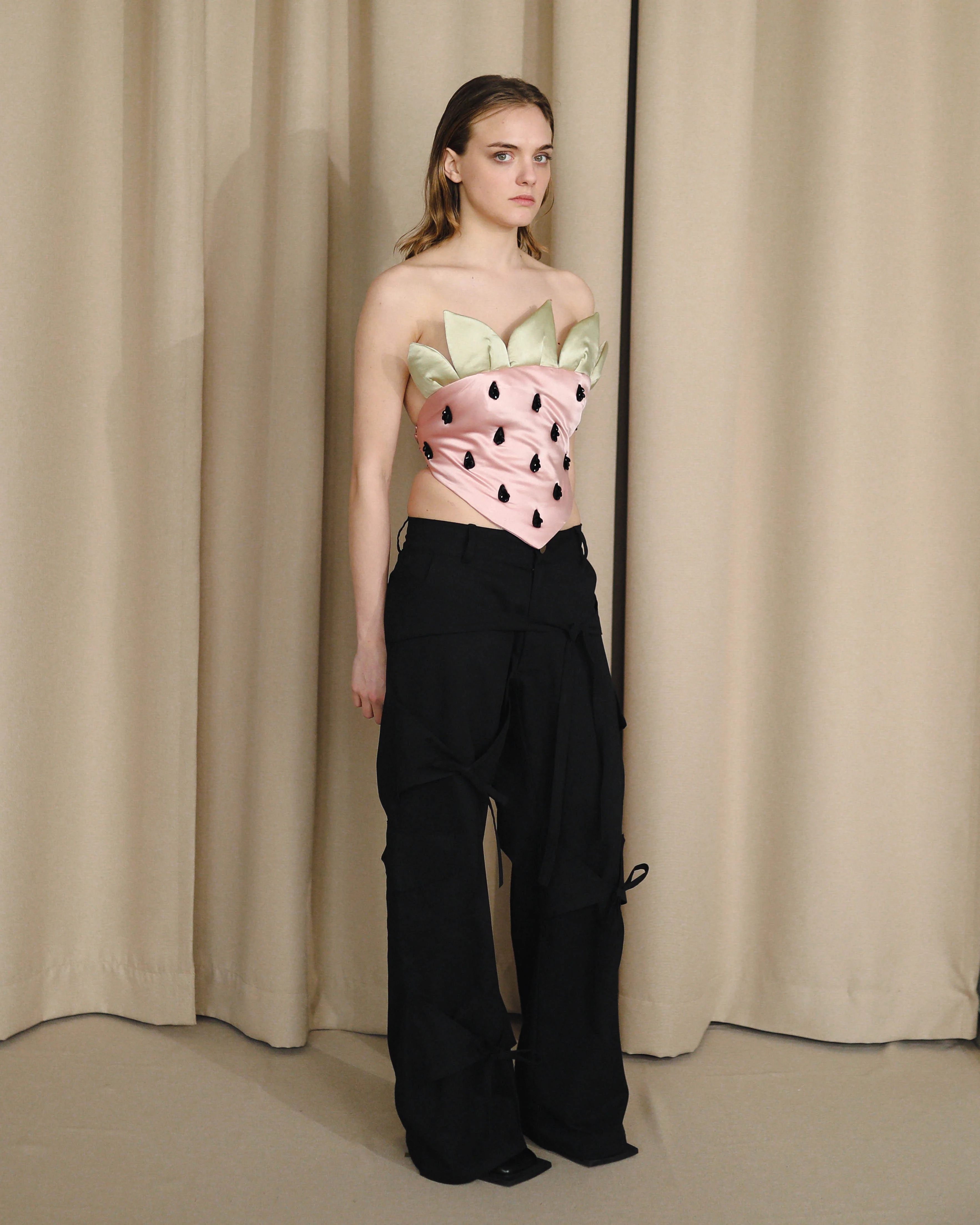 Pastel Berry Silk Top - Image 2