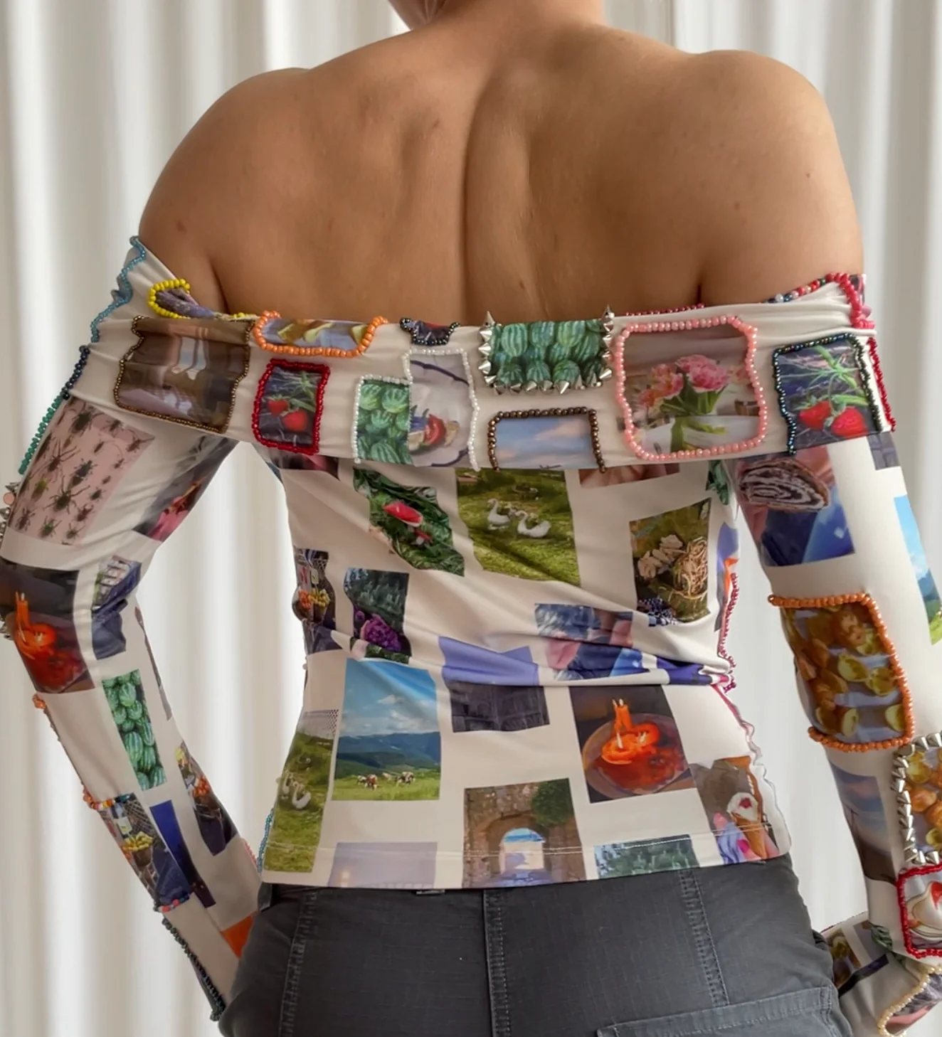 Pics Beaded Top - Image 5
