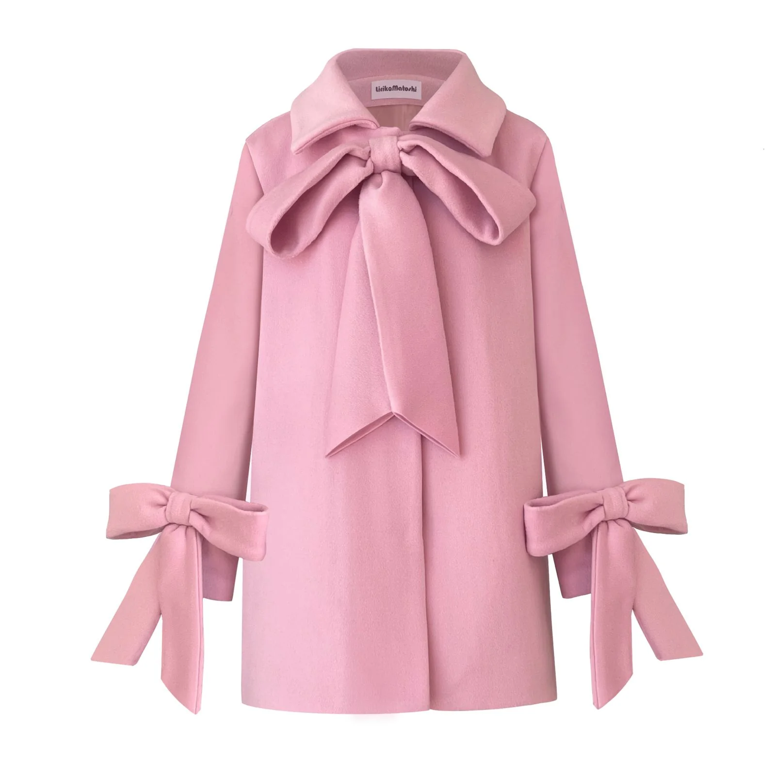 Pink Bow Coat