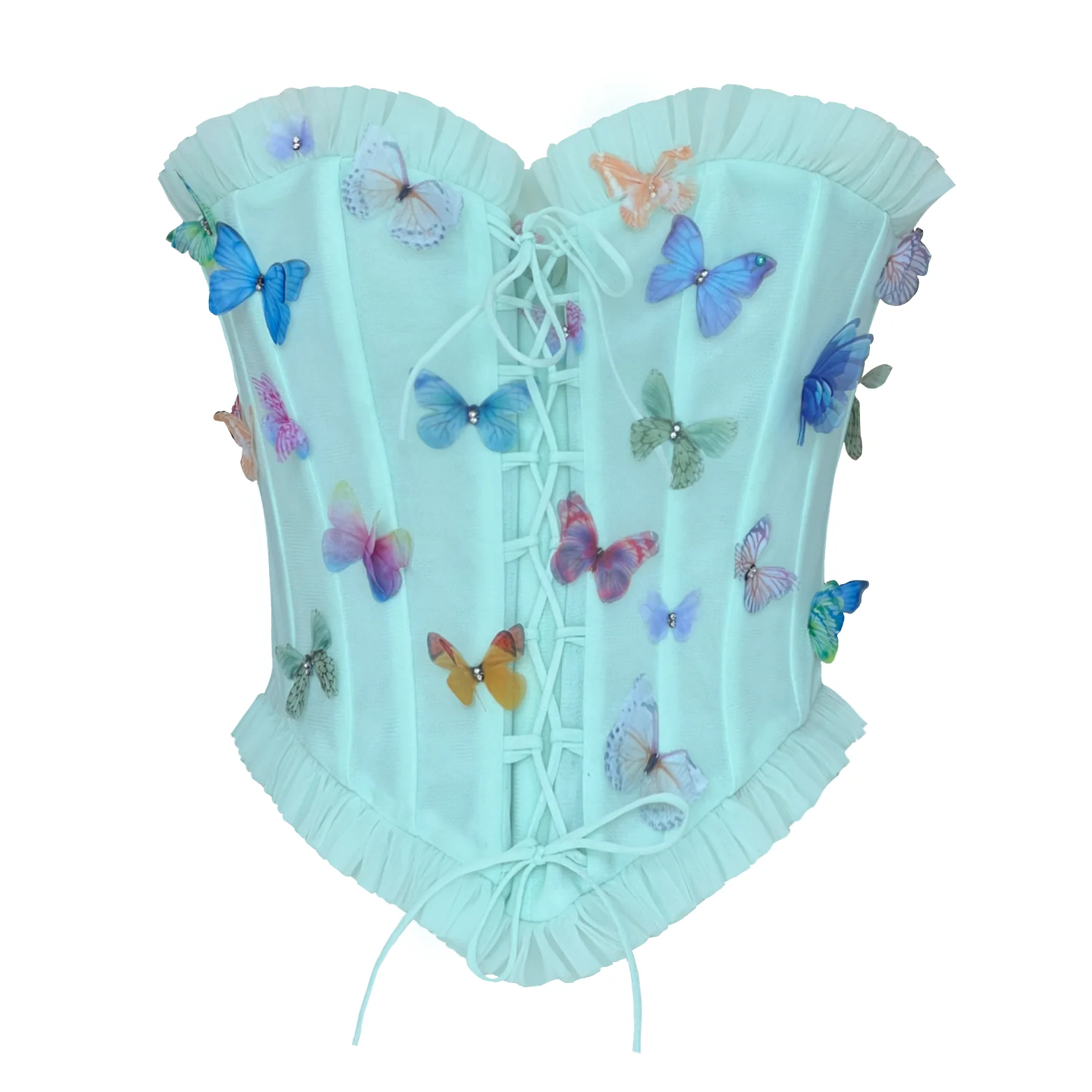 Black Butterfly Corset - Image 3