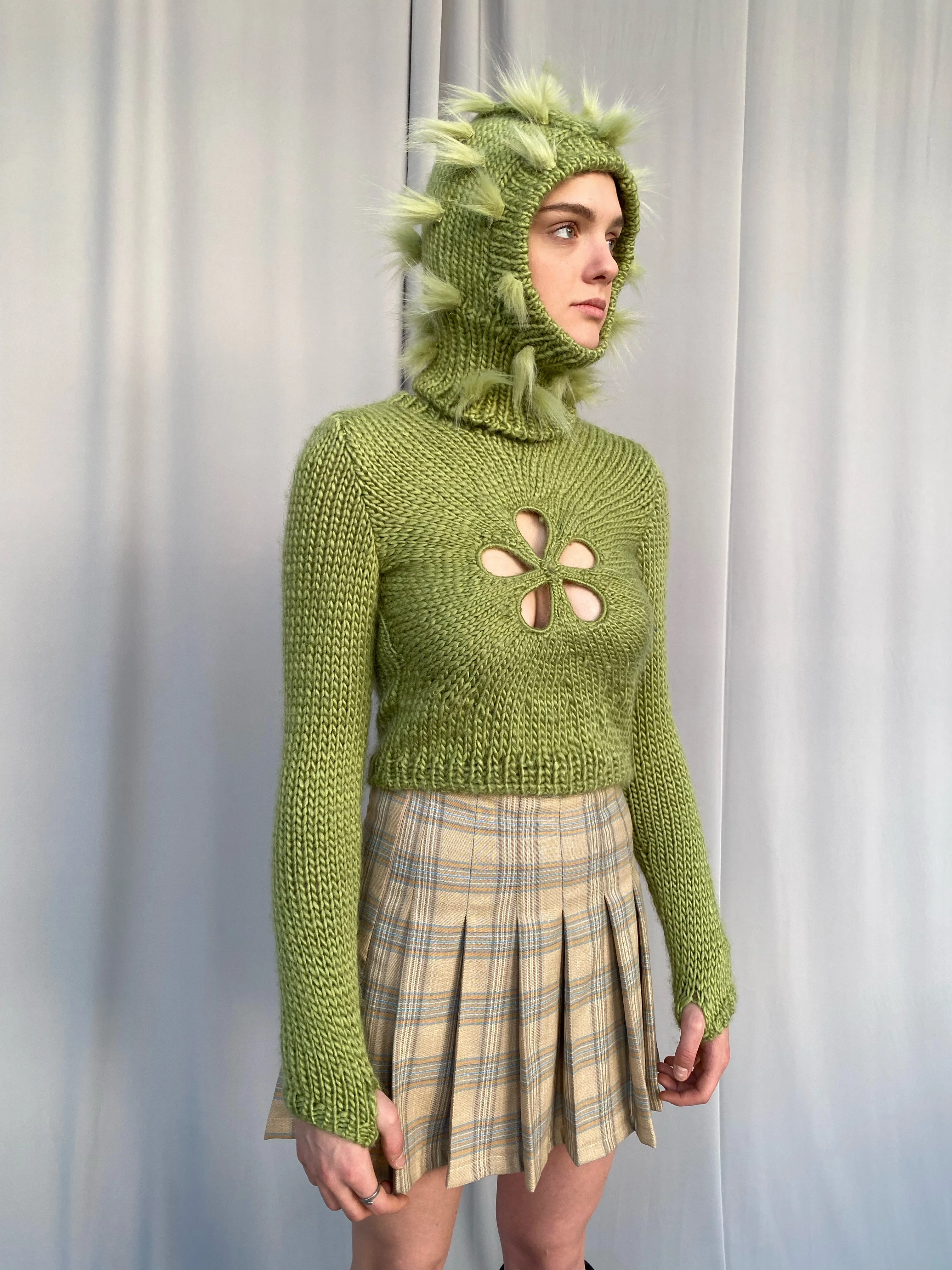 Pleated Mini Skirt - Image 4