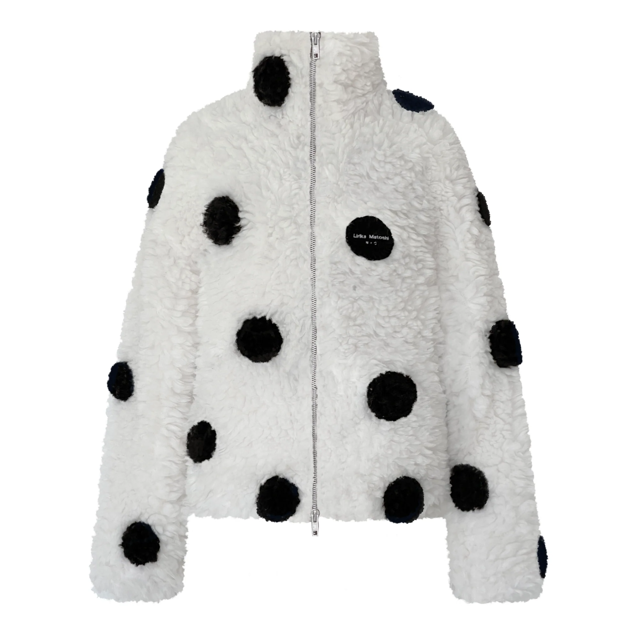 Polka Dots Fleece Jacket
