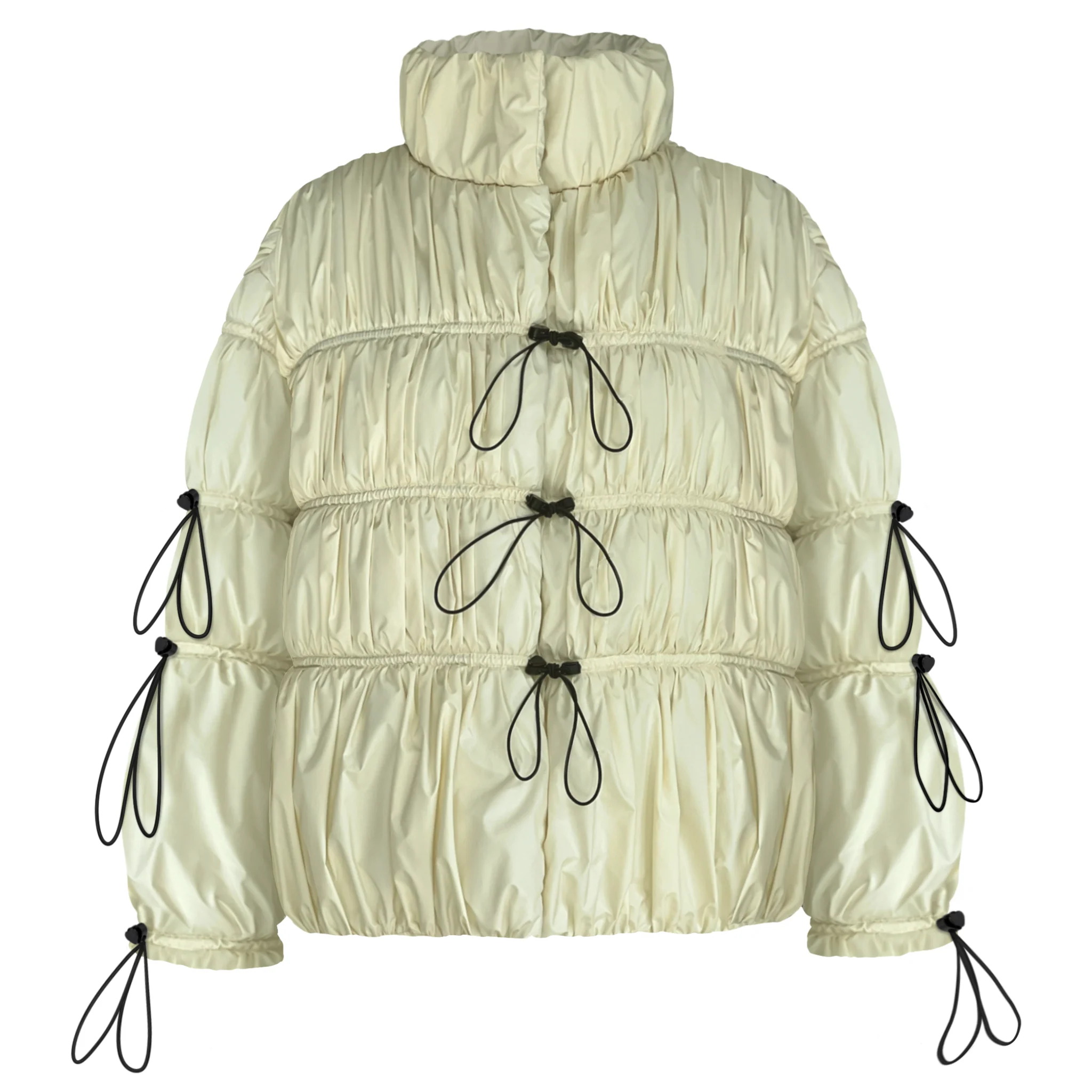 Ruffled Butter Puffer Jacket