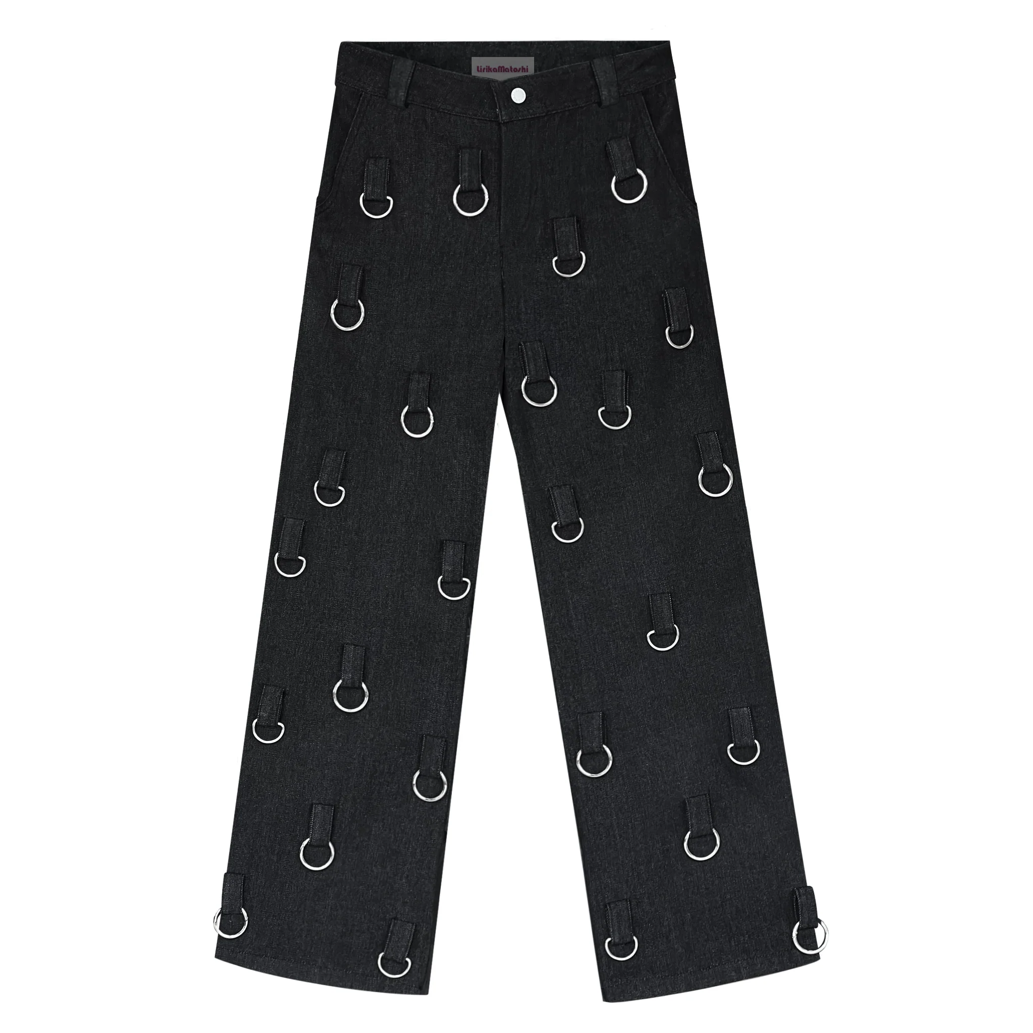 Silver Hoops Pants