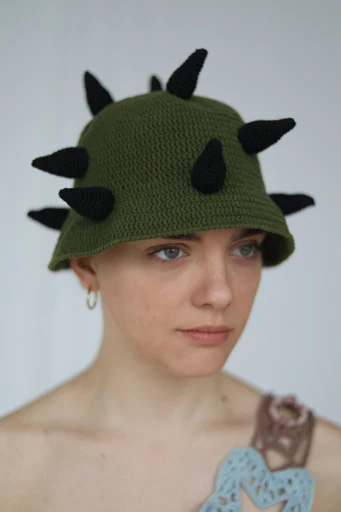 Spike Crochet Hat - Image 6