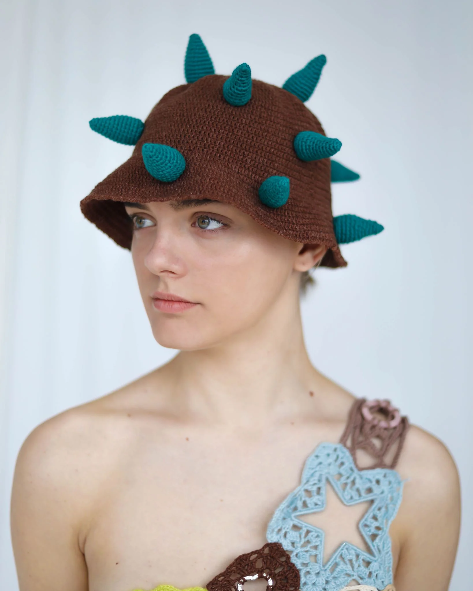 Spike Crochet Hat - Image 7