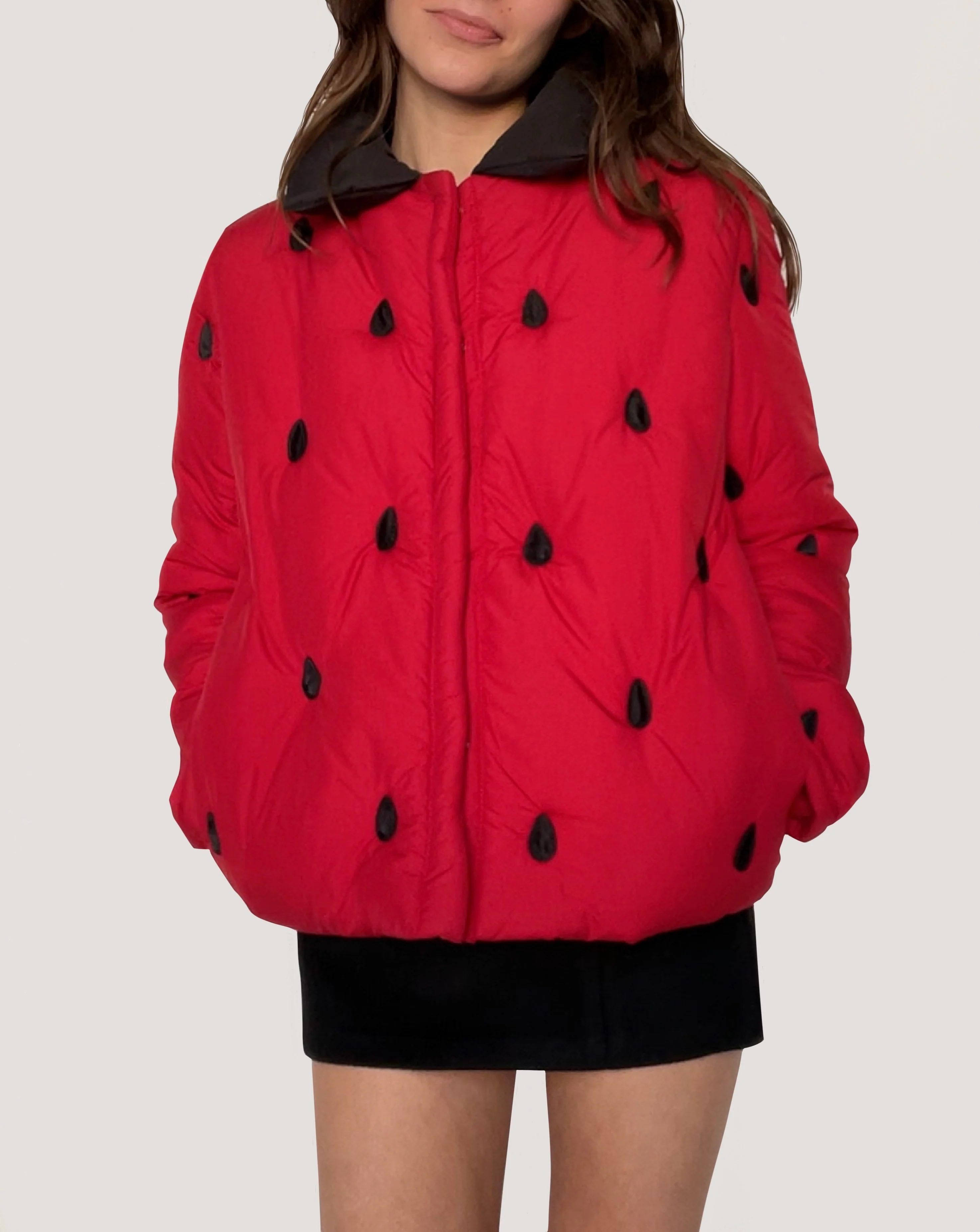 Strawberry Puffer Jacket - Image 2
