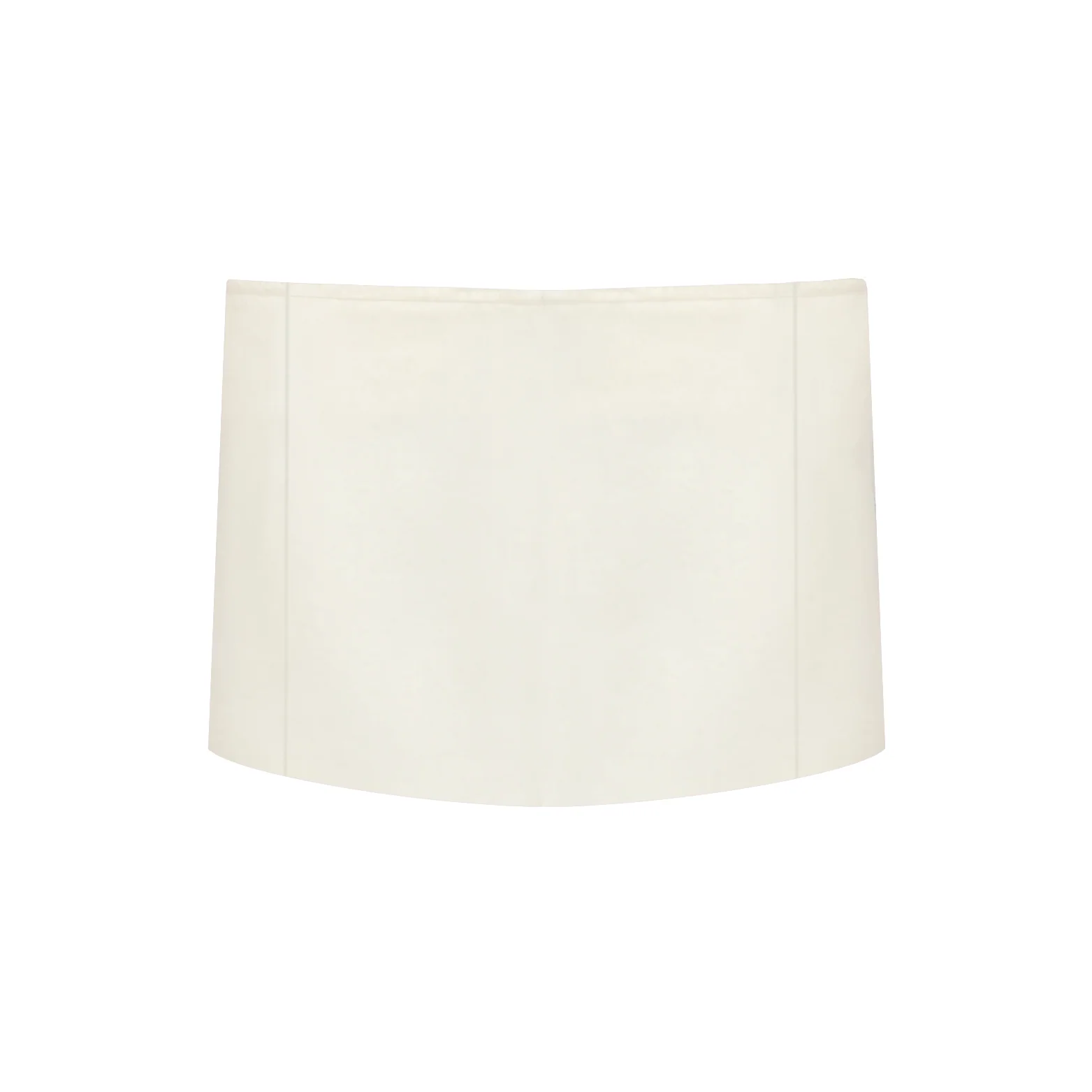 White Wool Skirt