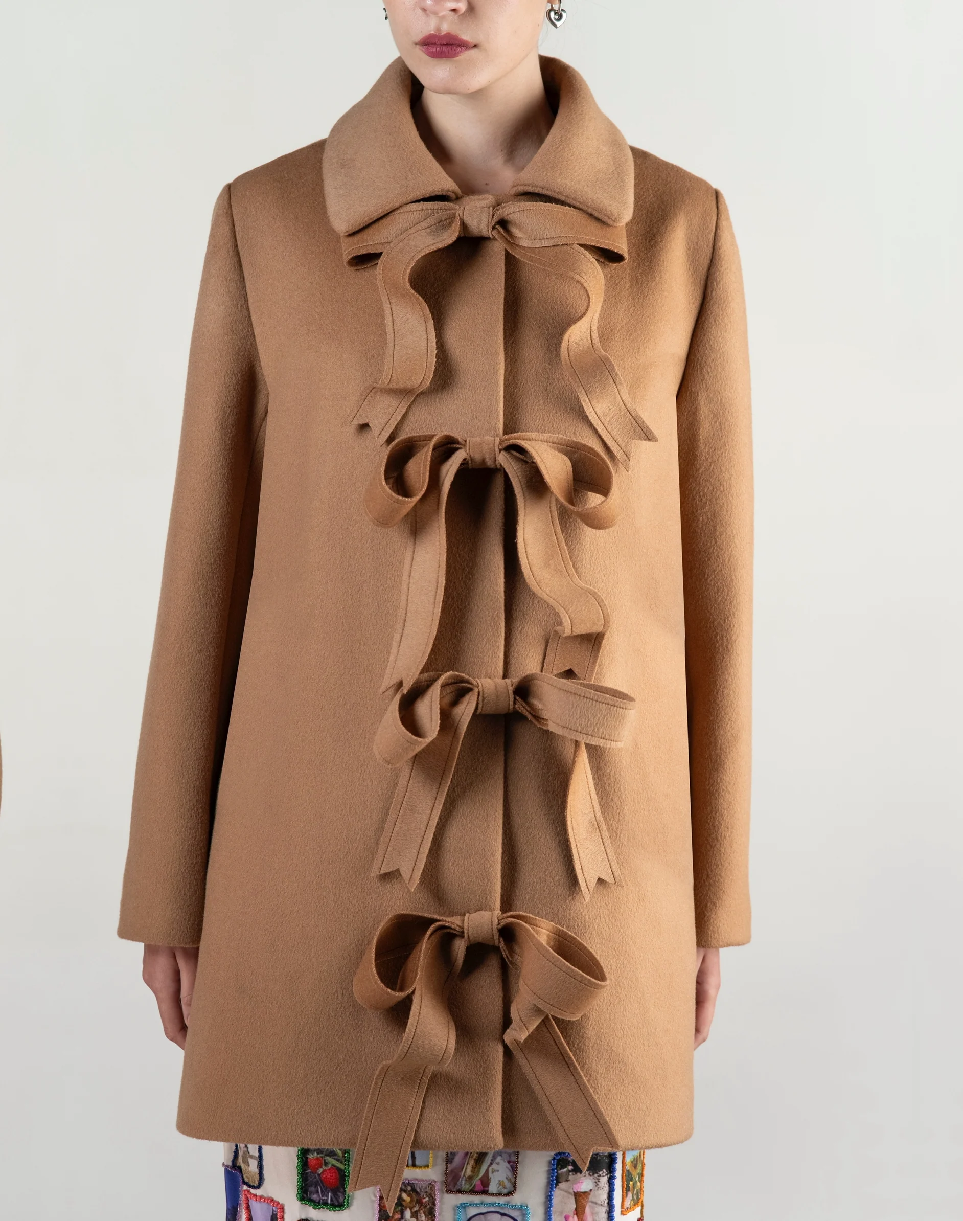 Yumi Brown Coat - Image 2